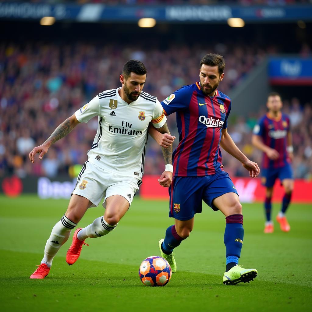 Trận El Clásico giữa Real Madrid và Barcelona