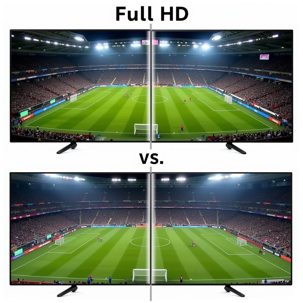 Full HD và tương lai truyền hình bóng đá