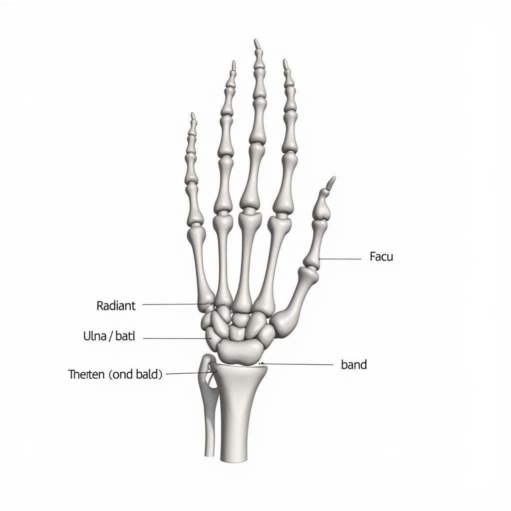 Cấu trúc xương cổ tay