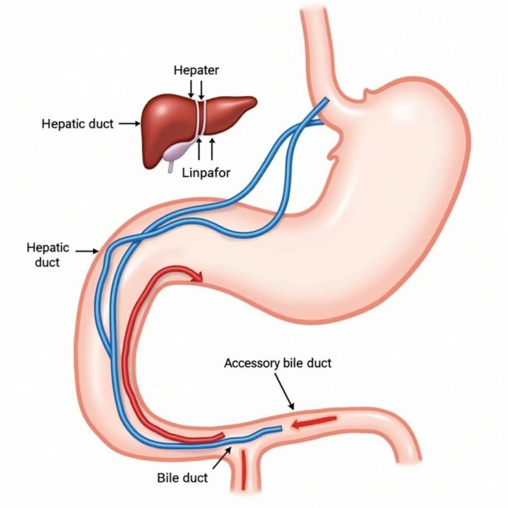 Giải phẫu đường mật trong gan: biến thể