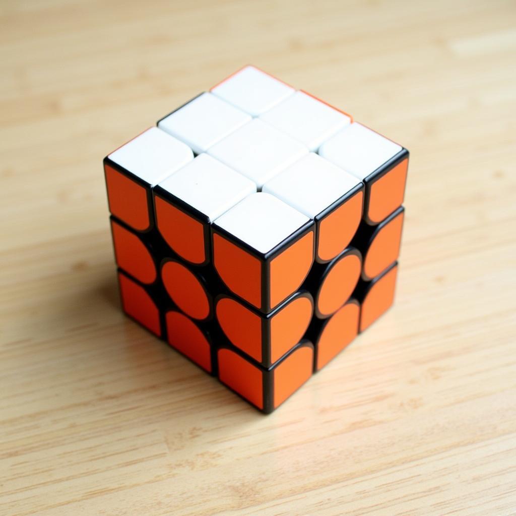 Hoàn thành lớp đầu tiên của Rubik 3x3