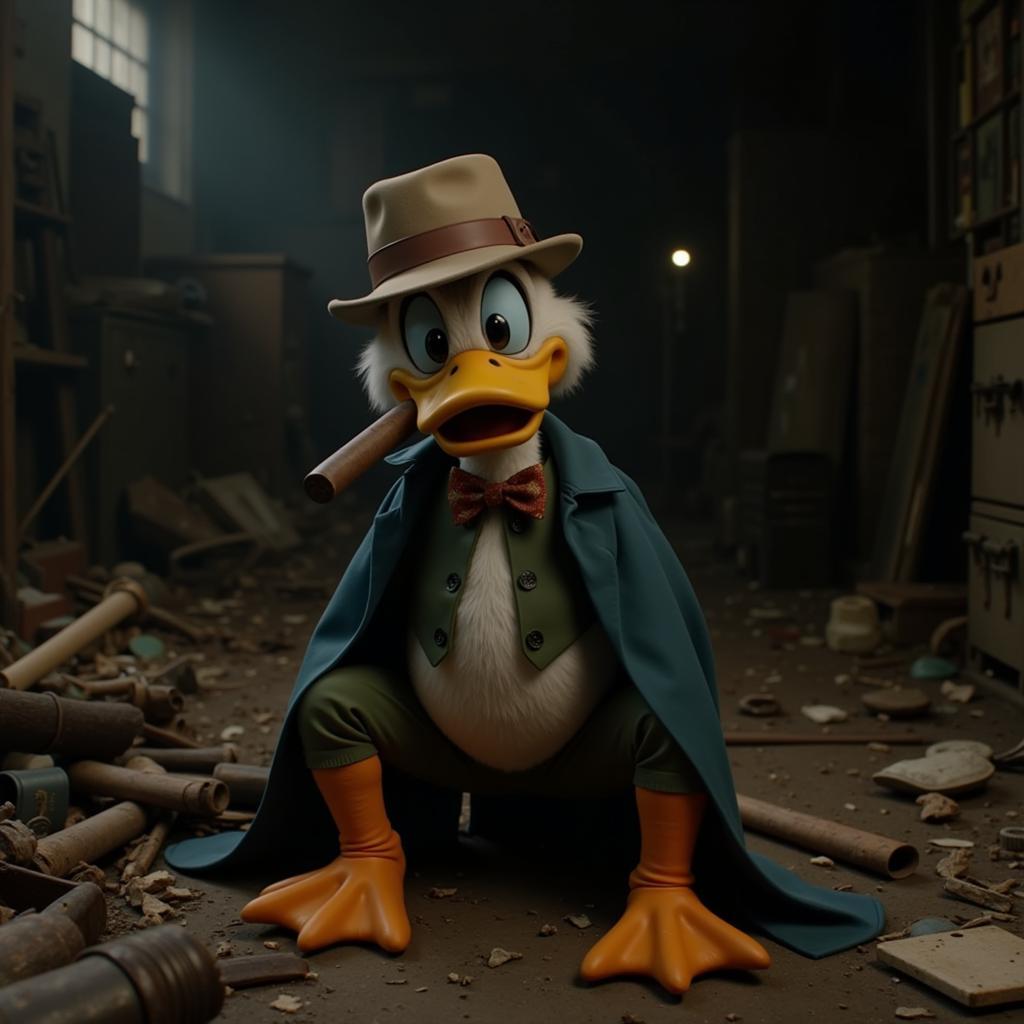 Howard the Duck xuất hiện trong after credits của Vệ Binh Giải Ngân Hà