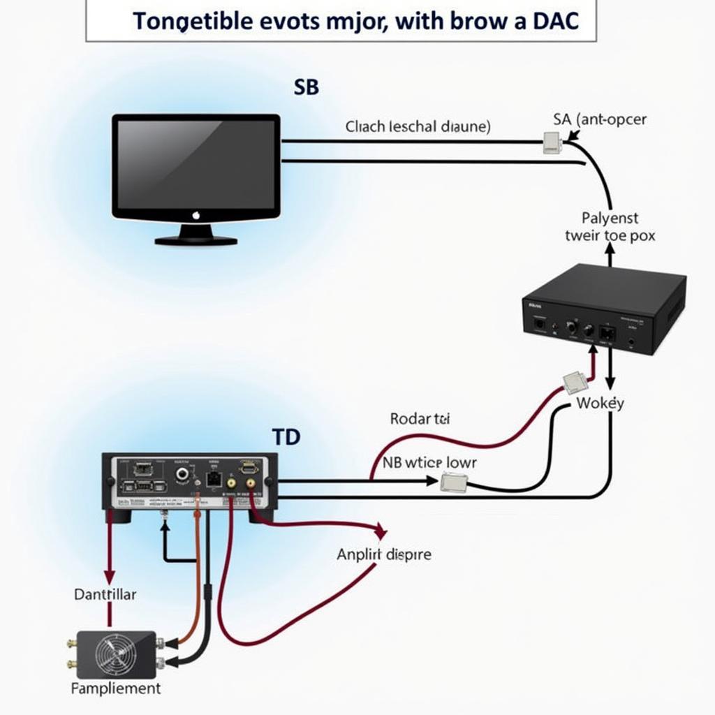 Kết nối bộ giải mã âm thanh DAC HiFi