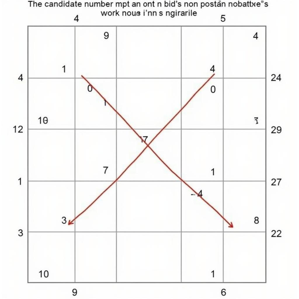 Giải thích kỹ thuật X-Wing trong Sudoku