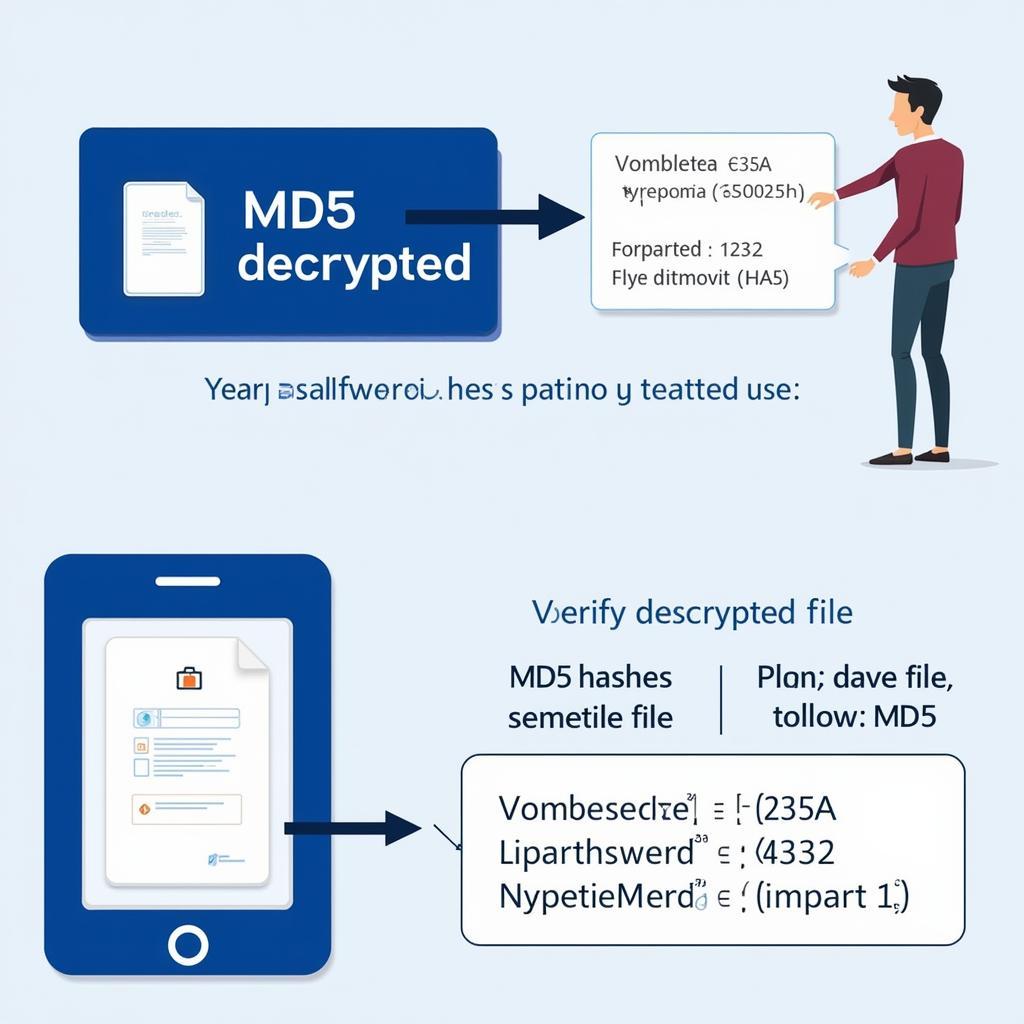 Ứng dụng phần mềm giải mã MD5 kiểm tra file tải về