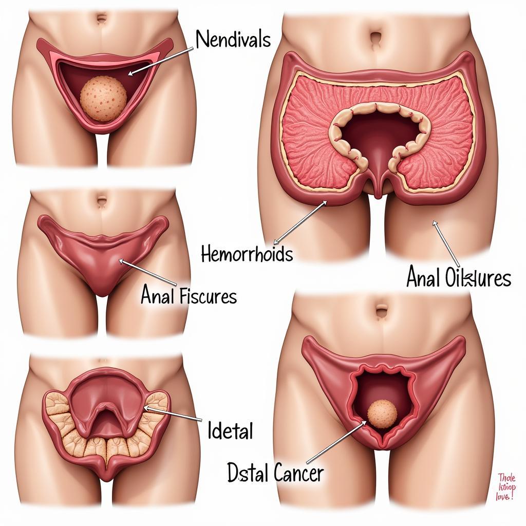 Các vấn đề hậu môn trực tràng