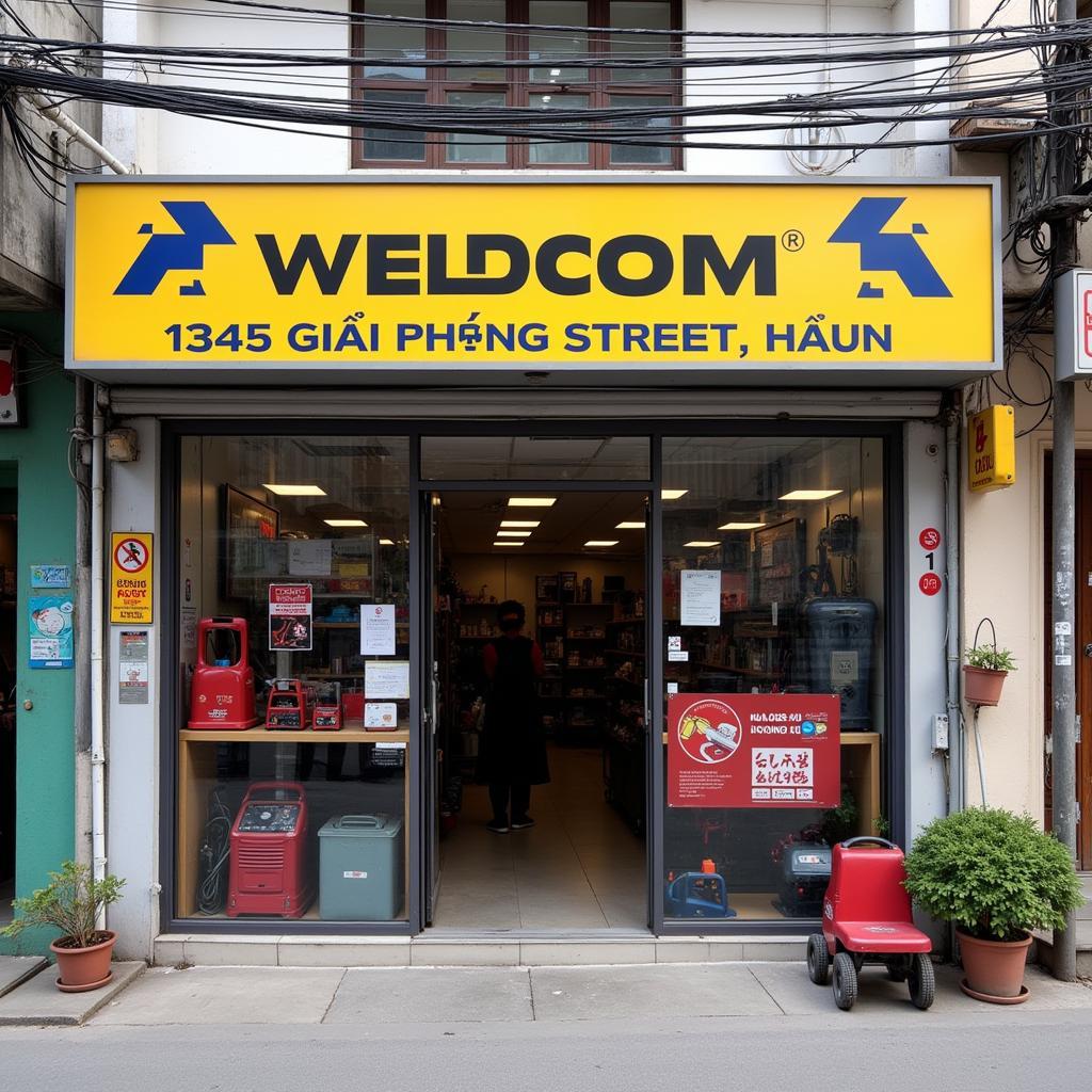 Cửa hàng Weldcom tại 1345 Giải Phóng Hà Nội