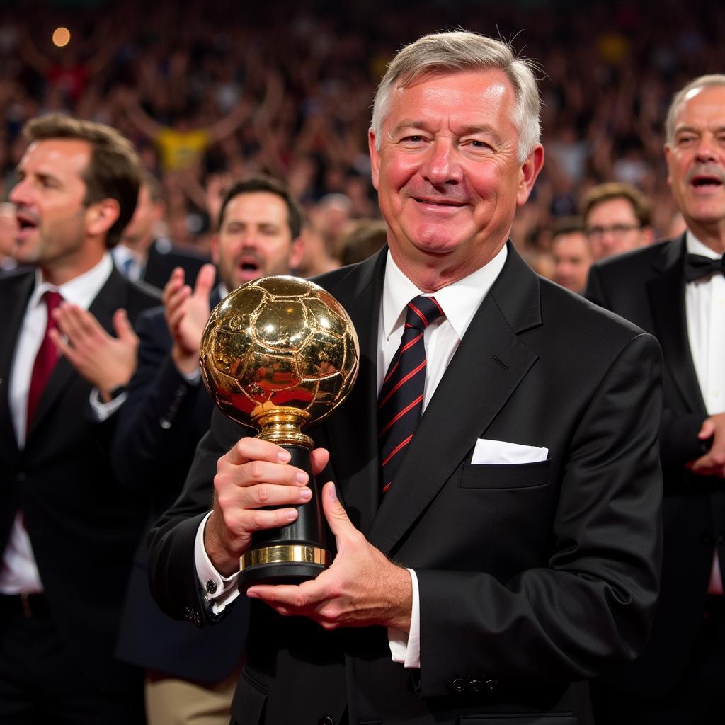 Sir Alex Ferguson nhận giải thưởng