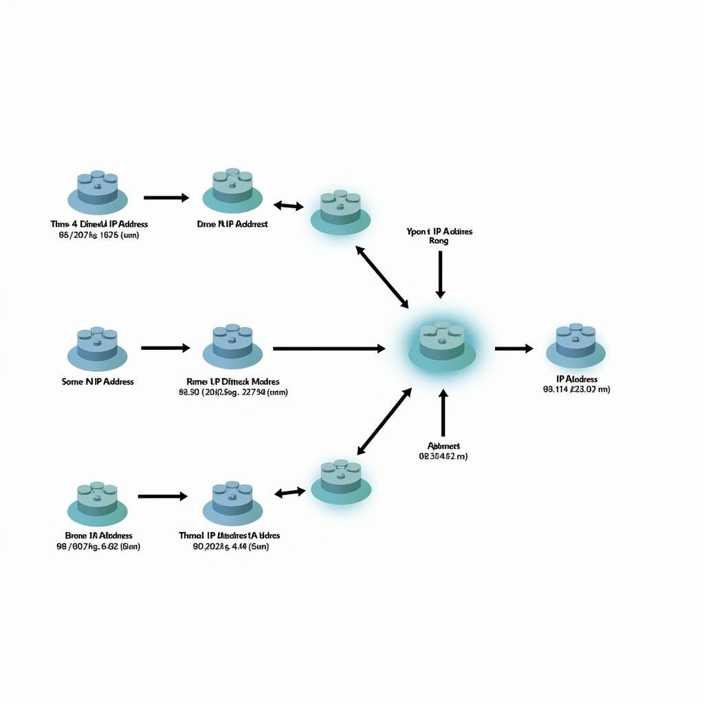 Mô hình mạng chia subnet