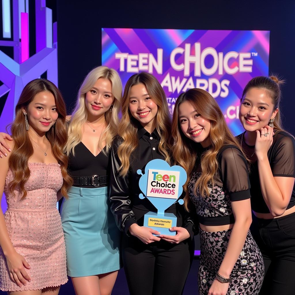 Blackpink nhận giải Teen Choice Awards 2019