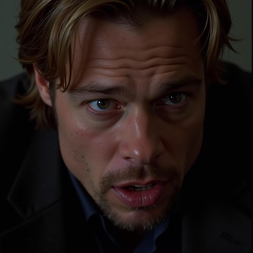 Brad Pitt trong phim 12 Monkeys