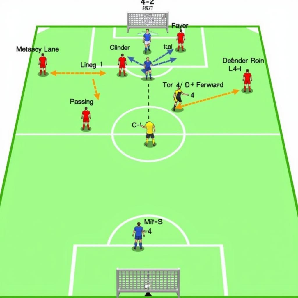 Chiến thuật bóng đá 4-4-2