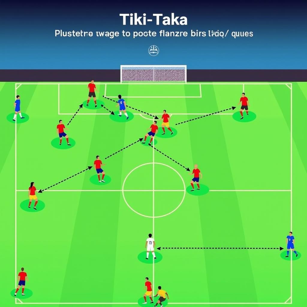 Chiến thuật Tiki-Taka trong bóng đá