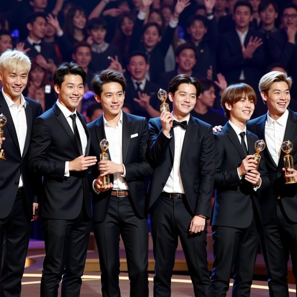 EXO thống trị MAMA 2014