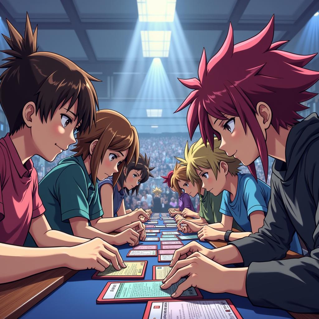 Các Duelist Tranh Tài Tại Giải Đấu YuGiOh!