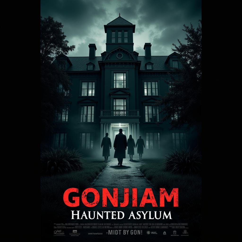 Poster phim kinh dị Gonjiam: Haunted Asylum.