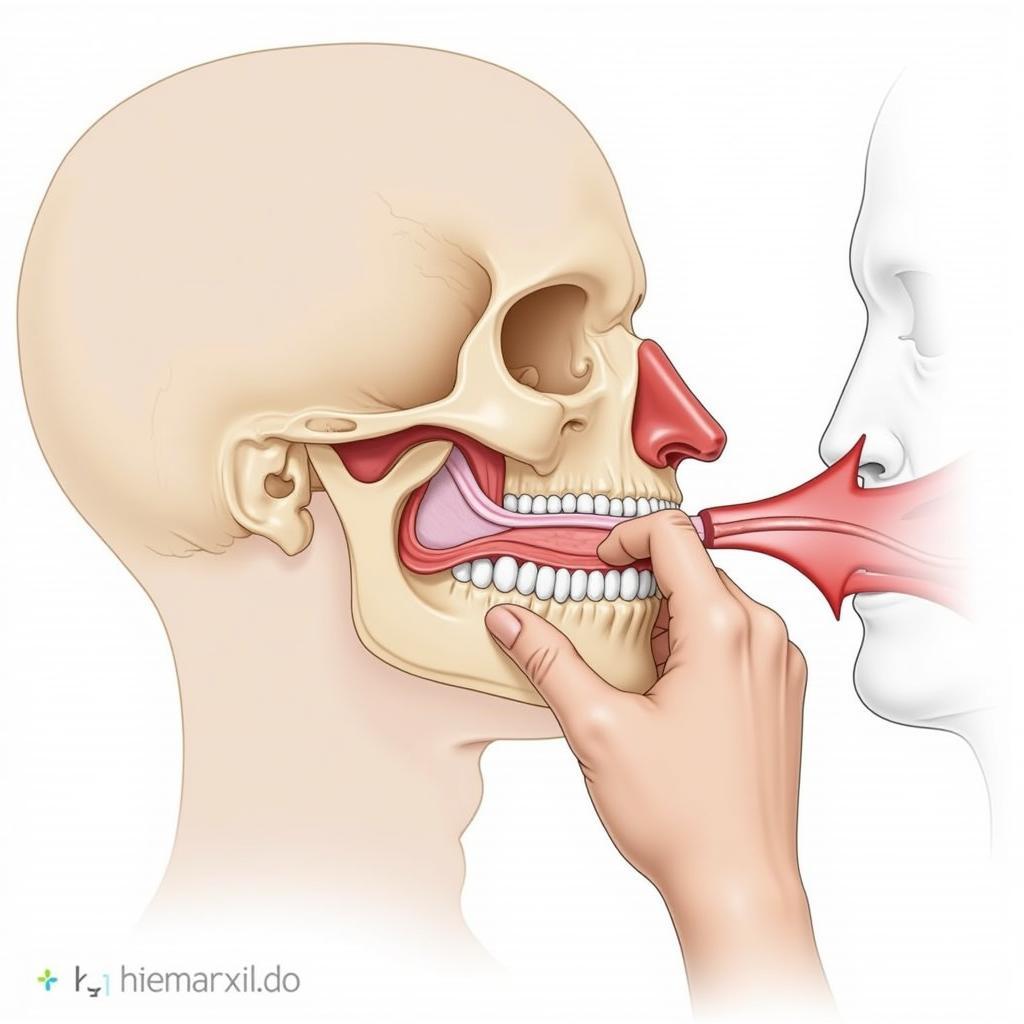 Chức năng của xương hàm trên trong hệ thống nhai và hô hấp