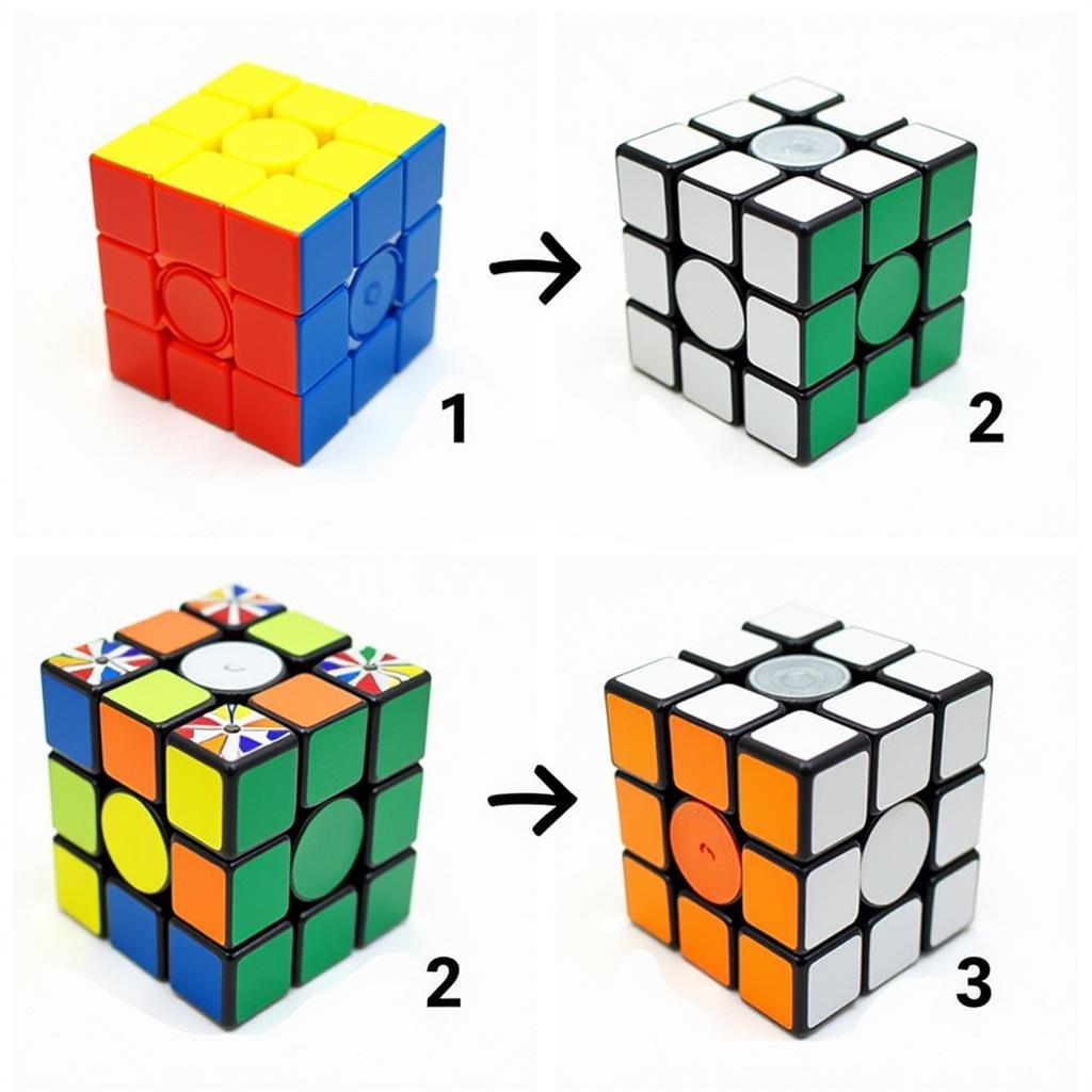 Giải tầng đầu rubik 5x5