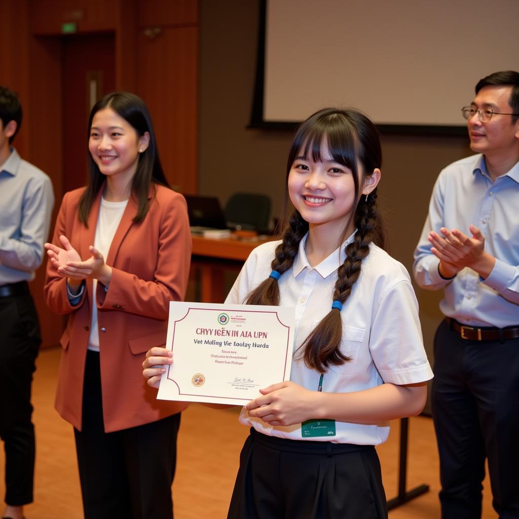 Giải thưởng UPU Việt Nam - Hành trình chinh phục đỉnh cao của những tài năng trẻ.