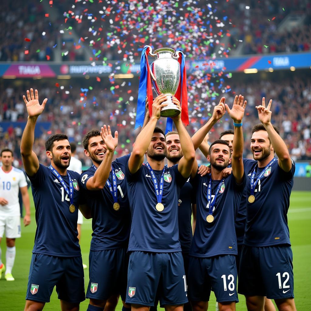 Italia vô địch EURO 2020